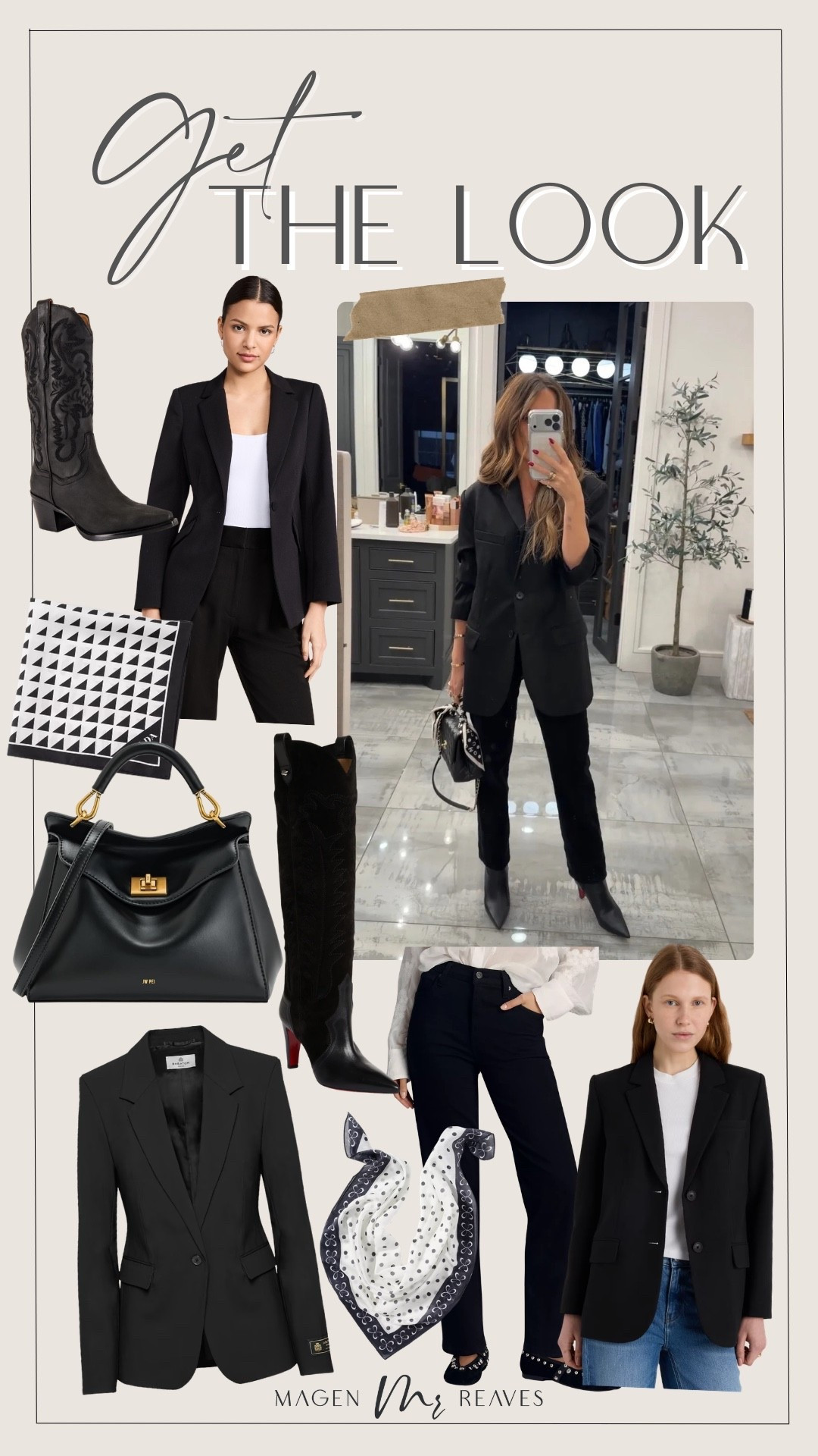 Get my look!

Black denim, black jeans, black blazer outfit, western boots

#LTKPetite #LTKOver40 #LTKootd