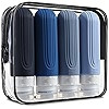 Mrsdry Travel Bottles for Toiletries, Tsa Approved 3oz Travel Size Containers BPA Free Leak Proof... | Amazon (US)