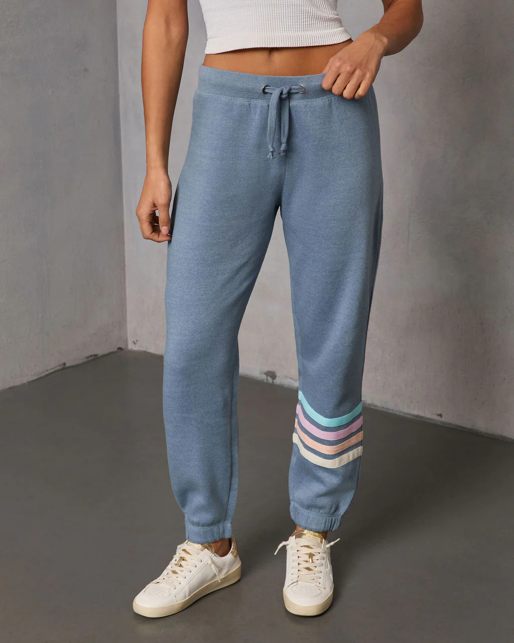 Seloria Striped Hem Sweatpants | VICI