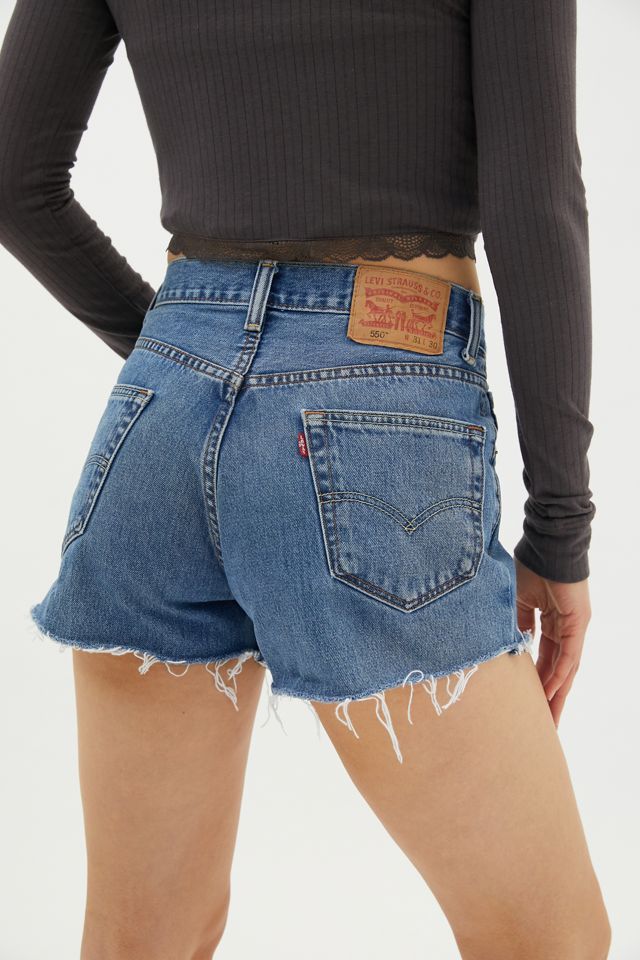 Urban Renewal Recycled Levi's Low Rise Slouchy Denim Short | Urban Outfitters (US and RoW)