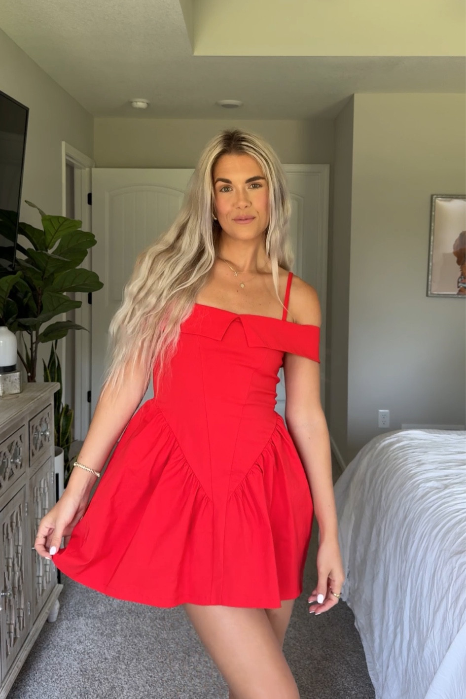 size 4, it’s a touch short on me and i’m 5’10 so keep that in mind! i’m so obsessed with the drop waist 🔥❤️‍🔥 

#LTKstyletip #LTKfindsunder50 #LTKFestival