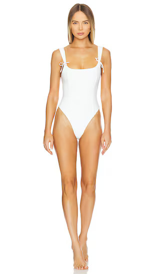 Giovanna One Piece in Ivory | Revolve Clothing (Global)