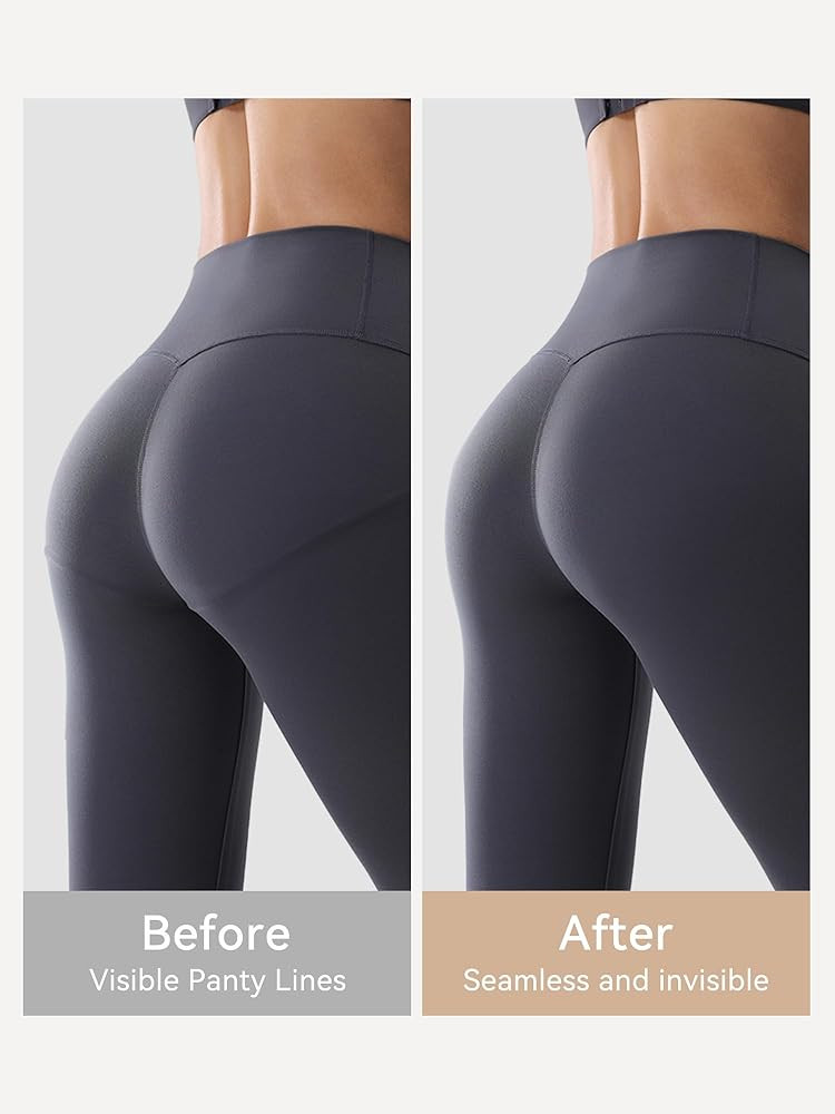 LUCKMEEY Cotton Thongs for Women Seamless Thongs for Women No Show Thong Panty Liners Workout G-S... | Amazon (US)