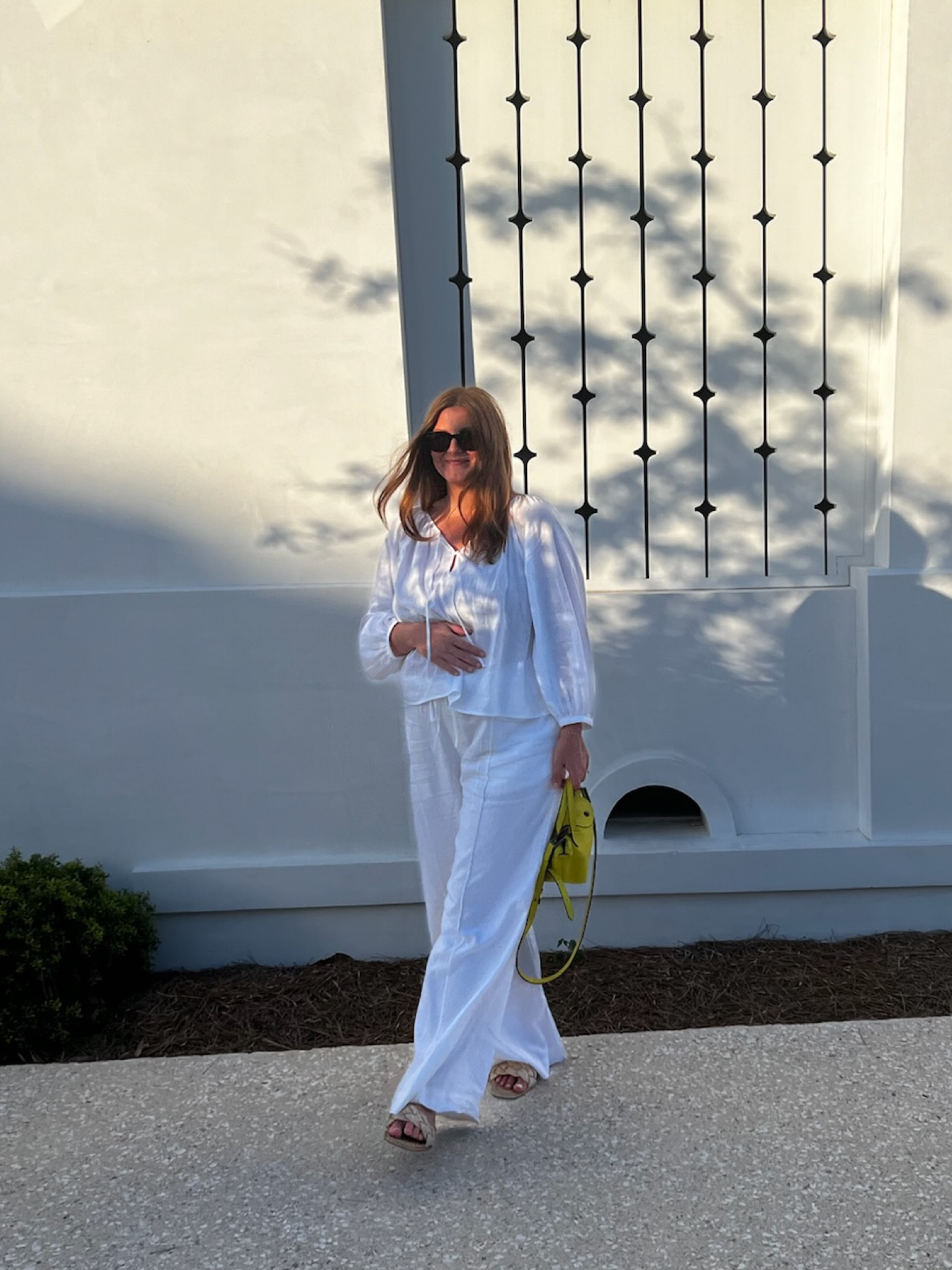 Target 🎯 with the perfect white summer outfit that isn’t see through — I sized up for the bump! 

#LTKtravel #LTKSeasonal #LTKbump
