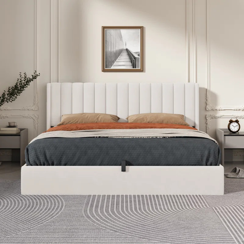 Daizia Storage Platform Bed | Wayfair North America