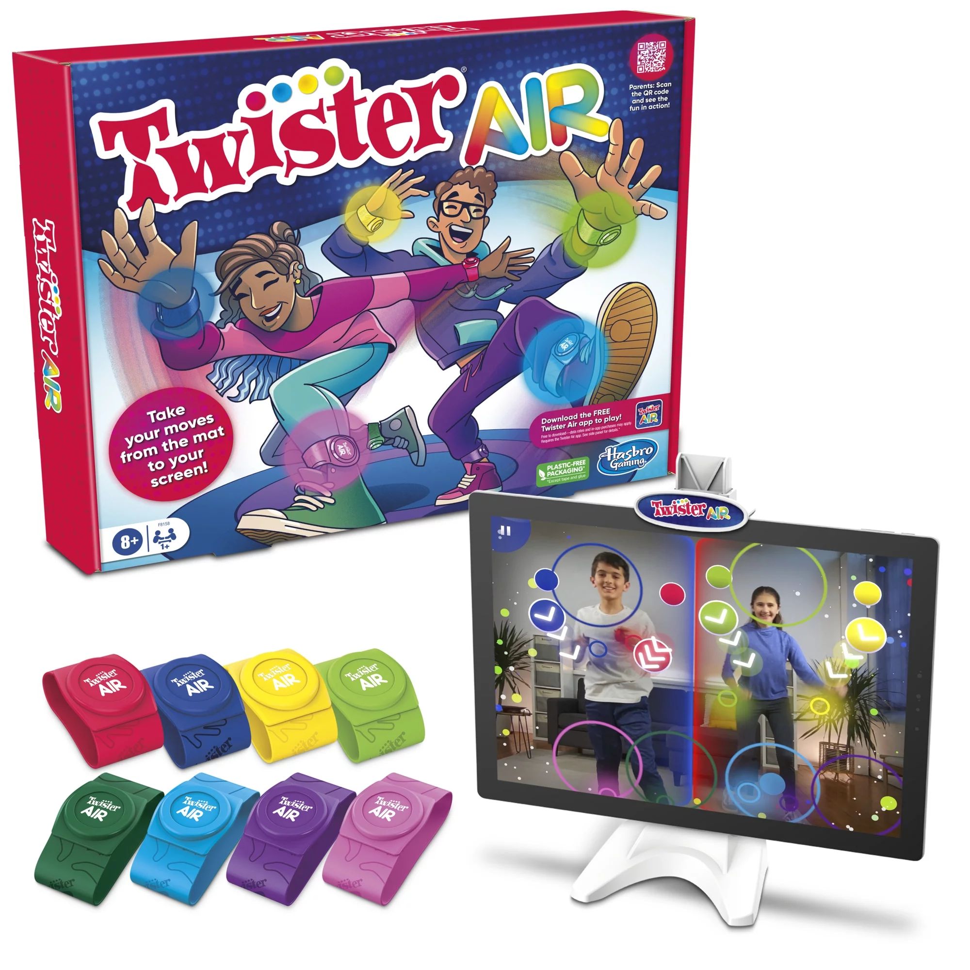 Twister Air Game, AR App Play Game, Links to Smart Devices, Active Party Games, Ages 8+ | Walmart (US)