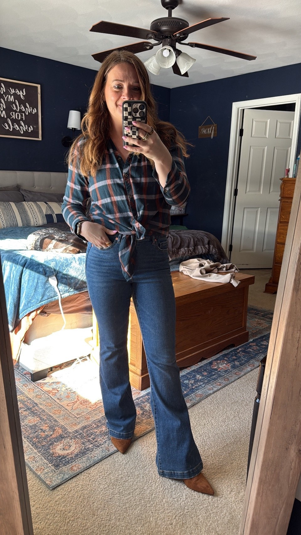 Jeans for everyday wear! Love how comfortable and stretchy these are! They run tts! They are high rise and are perfect for wearing with a small heel

#LTKgrwm #LTKootd