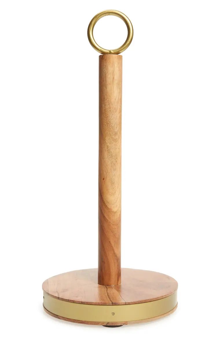 Acacia Wood Paper Towel Holder | Nordstrom