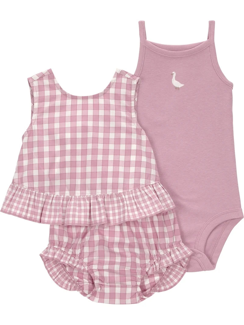 Carter's Child of Mine Baby Outfit Sets, 3-Piece, Sizes 0/3-24 Months | Walmart (US)