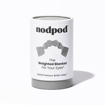 nodpod Weighted Eye Mask Gray | Target