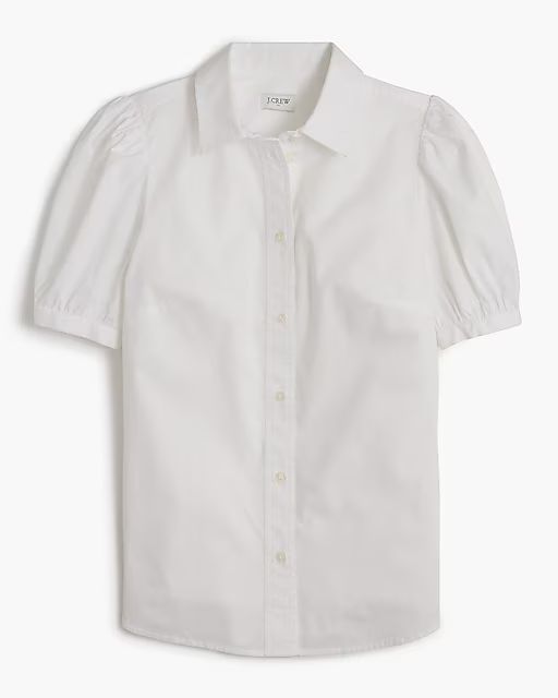 Puff-sleeve button-up | J.Crew Factory