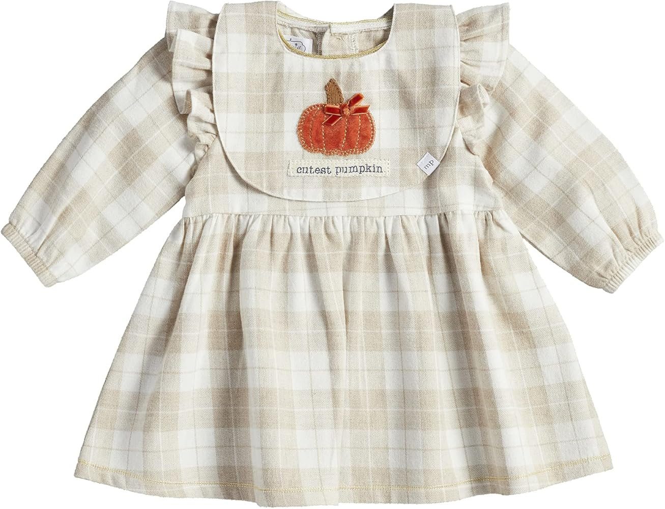 Mud Pie baby-girls Plaid Dress and Bib Set | Amazon (US)