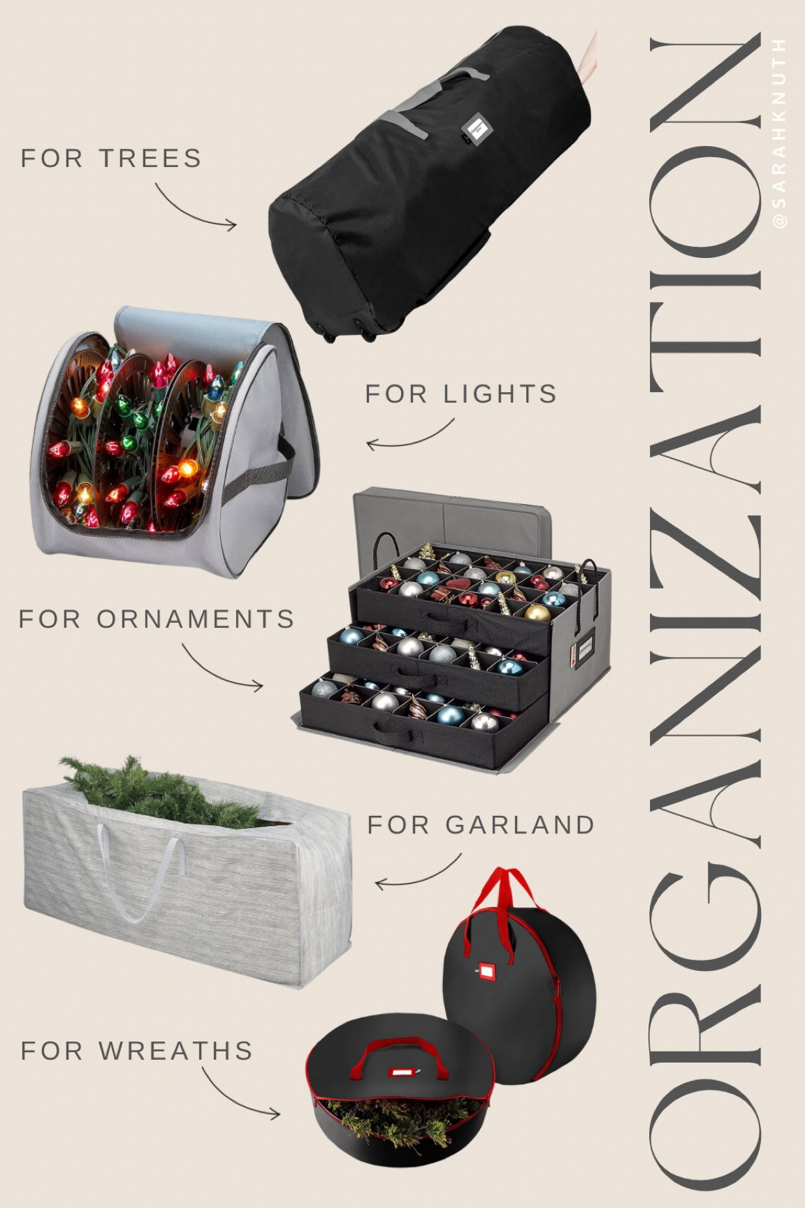 Christmas storage 

#LTKSeasonal #LTKhome #LTKfindsunder50