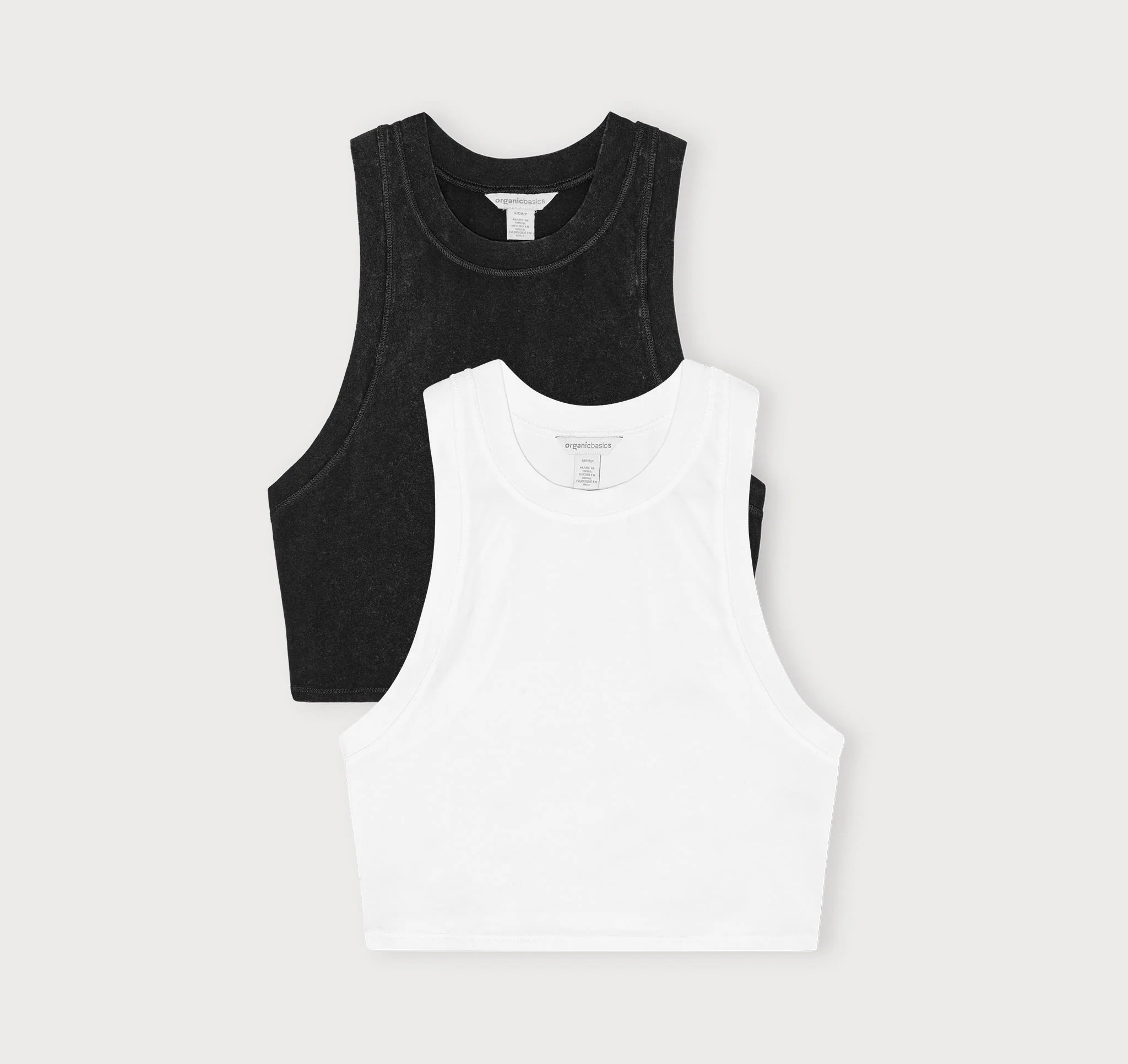 Buy Core Crop Tank Top 2-Pack | Fast Delivery | Organic Basics US | Organic Basics