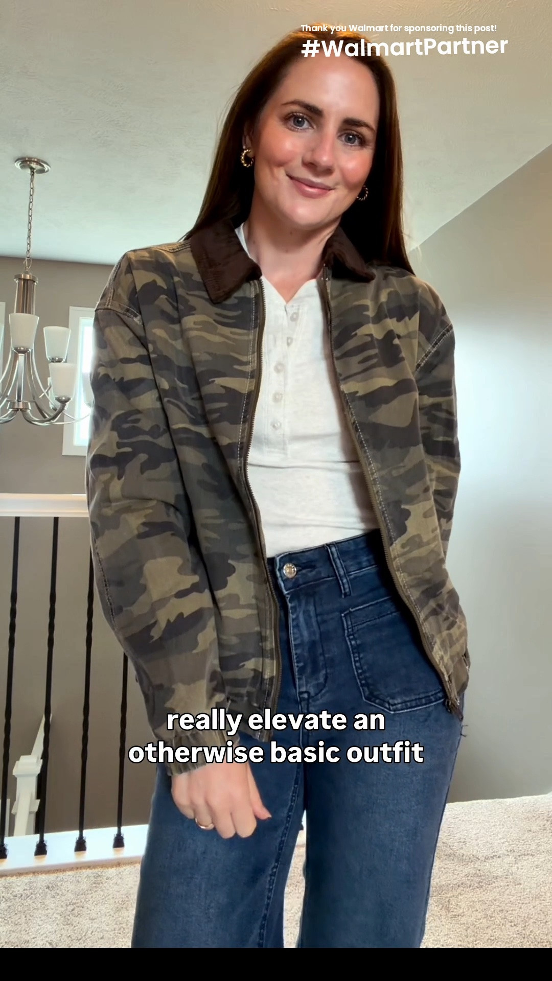 Thank you to Walmart for partnering with me on this post. #WalmartPartner 

This camo bomber jacket is the perfect piece to elevate a basic outfit. Camo is trending for fall, but it also comes in a burgundy, chocolate brown and fun leopard print pattern. It will be perfect to wear to fall kids activities, sporting events, the pumpkin patch and more. I got it on Walmart and it so cute - go check it out! Also linking the tops and jeans I’m wearing here. @Walmart 

fall fashion hauls

#LTKootd #LTKmomlife #LTKgrwm