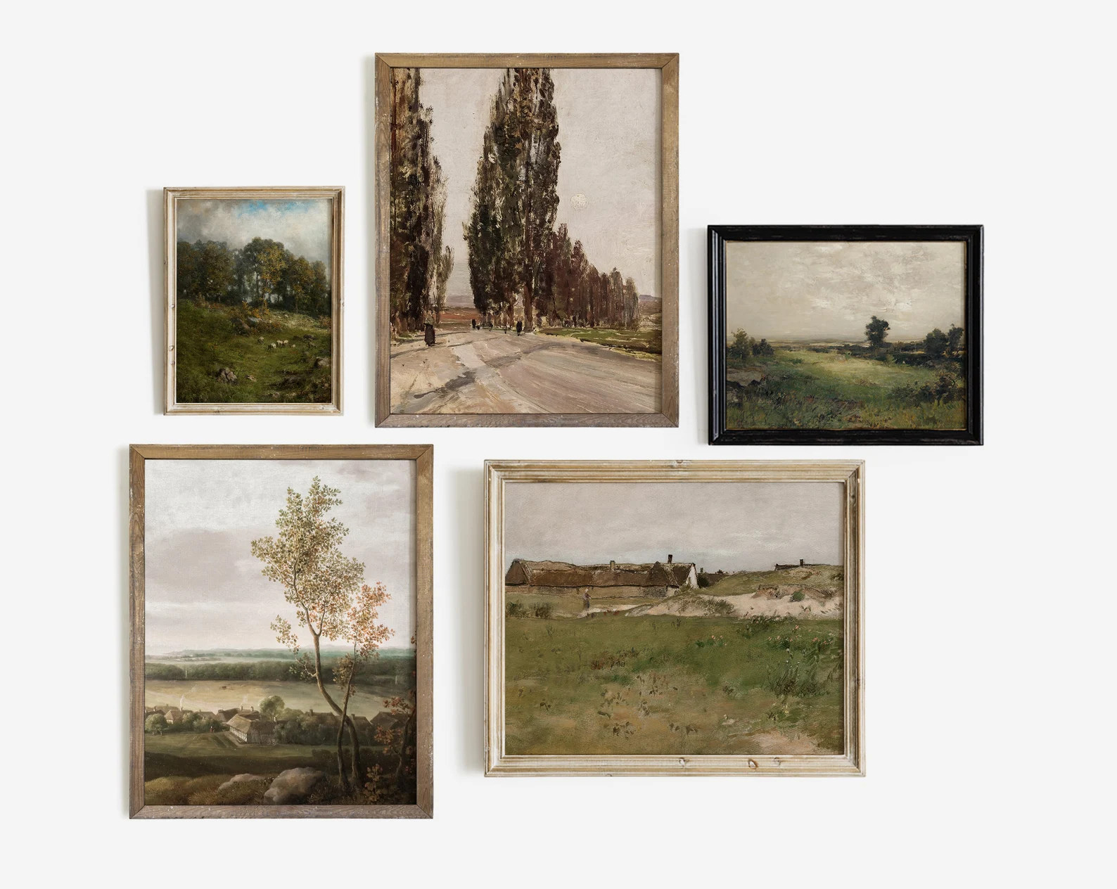 Vintage Gallery Wall Print SET | French Country Landscape Paintings | PRINTABLE #S47 | Etsy (US)
