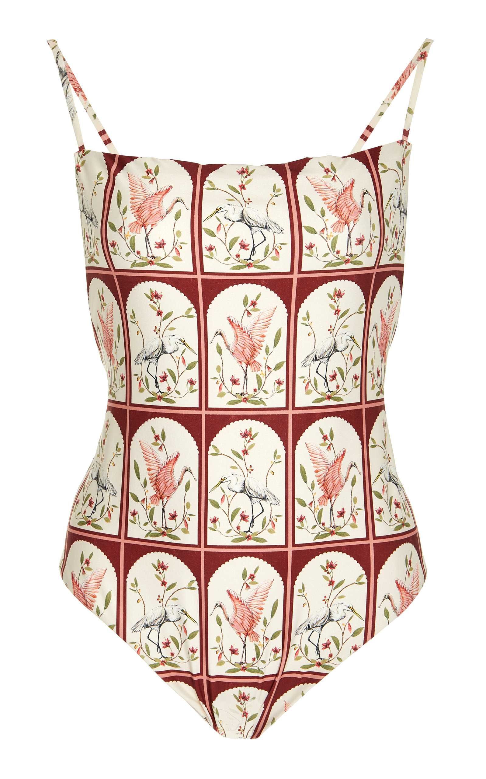 Caoba Printed One-Piece Swimsuit | Moda Operandi (Global)