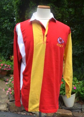 Vtg! Rare NFL KANSAS CITY CHIEFS L/S Red/Gold POLO SHIRT by Starter Men's Sz: XL  | eBay | eBay US
