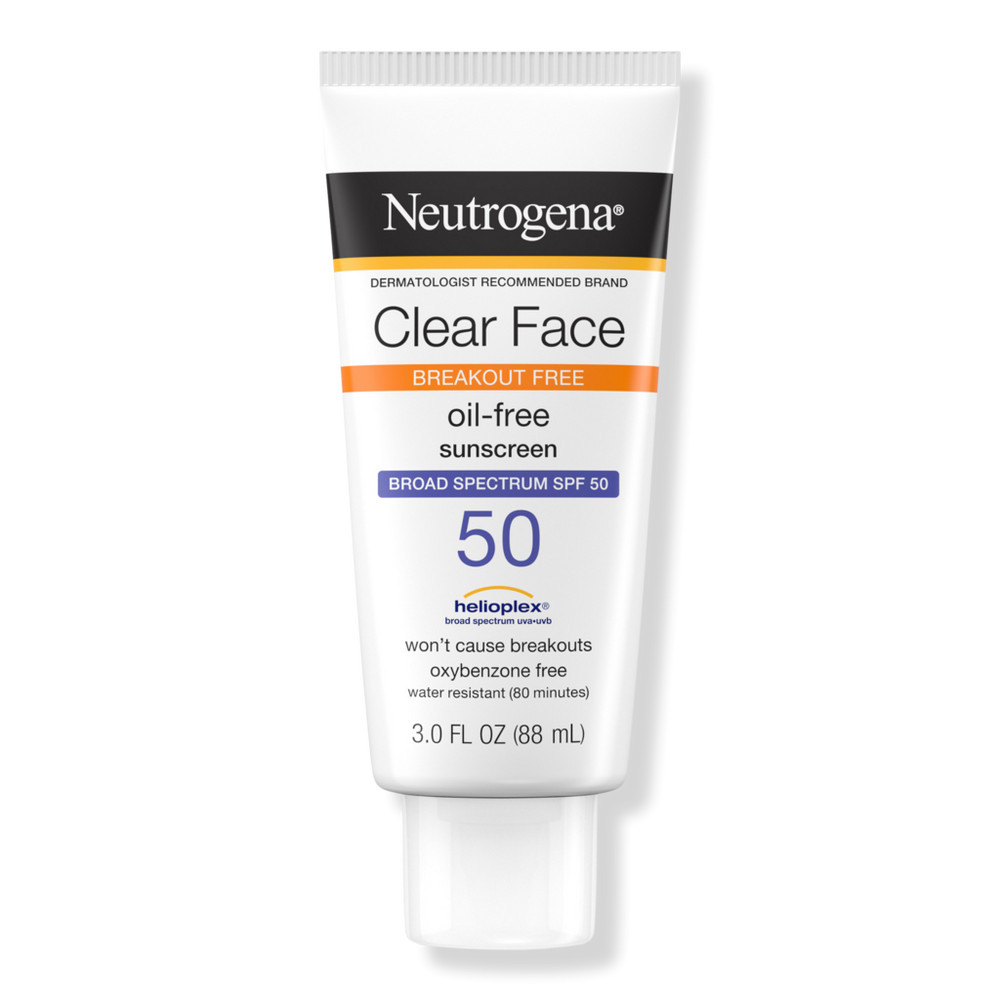 Neutrogena Clear Face Oil-Free Sunscreen SPF 50 | Ulta