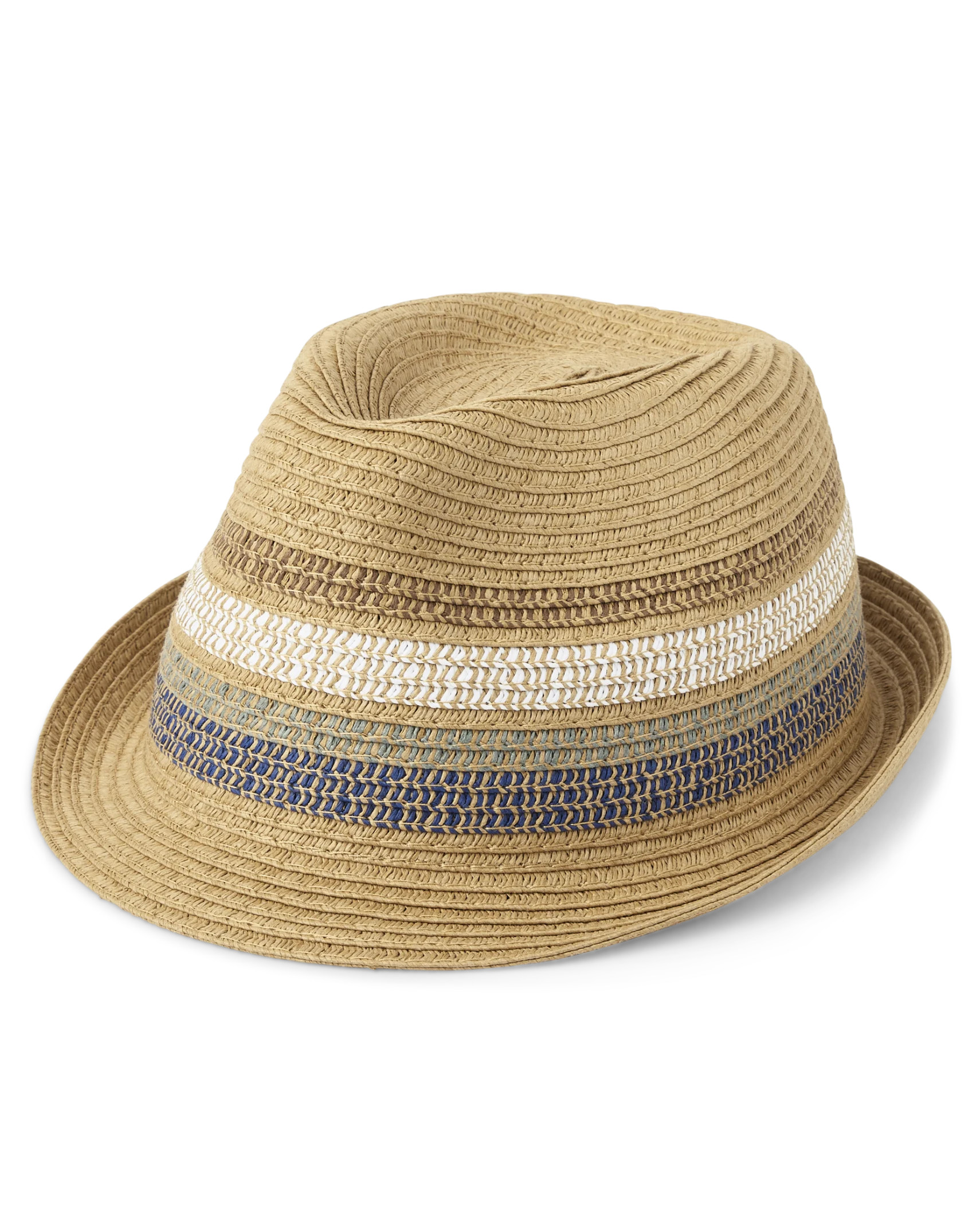 Boys Straw Fedora - multi clr | The Children's Place