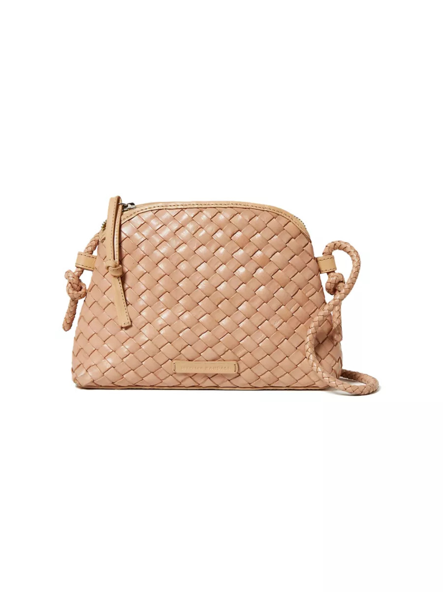 Mini Marybeth Woven Leather Crossbody Bag | Saks Fifth Avenue