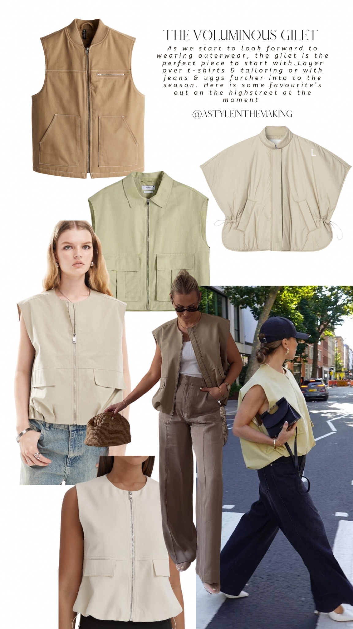 The voluminous gilet 

Gilet, transitional wardrobe, wardrobe staples, oversized gilet, outerwear, minimal style, everyday outfits, capsule wardrobe, neutral outfits 

#LTKuk #LTKautumn #LTKstyletip