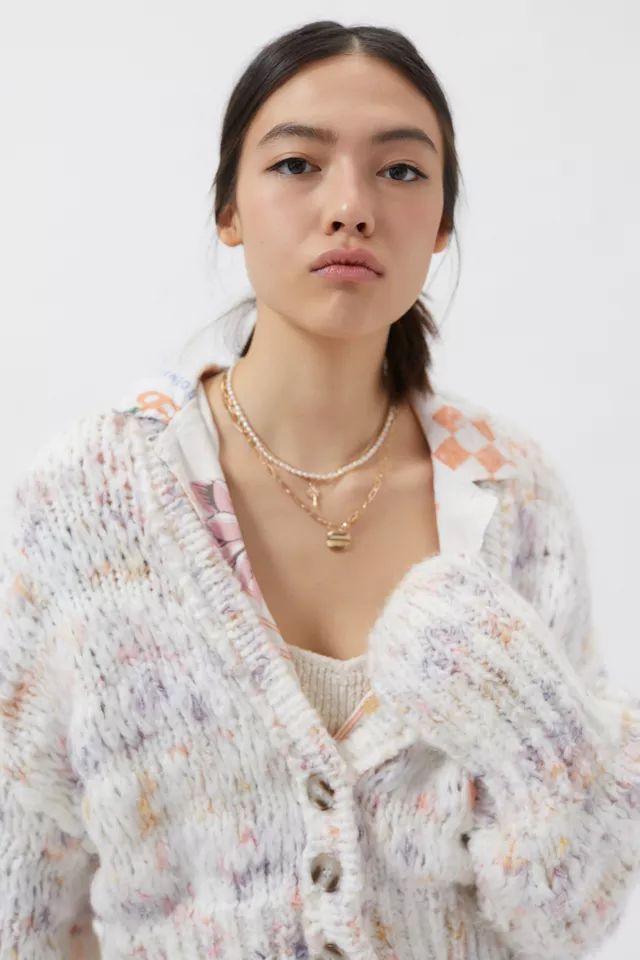 Kimchi Blue Bunny Cropped Cardigan | Urban Outfitters (US and RoW)