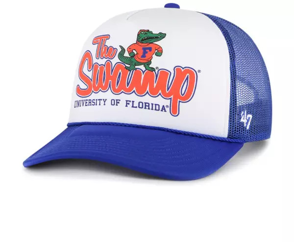 '47 Men's Florida Gators Blue Article Trucker Adjustable Hat | Dick's Sporting Goods