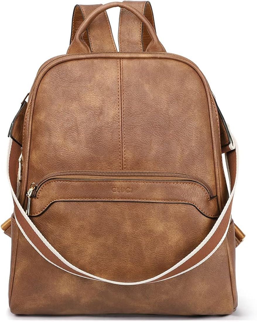 CLUCI Womens Backpack Purse Travel Backpack Leather Convertible Ladies Designer Daypack Shoulder ... | Amazon (US)