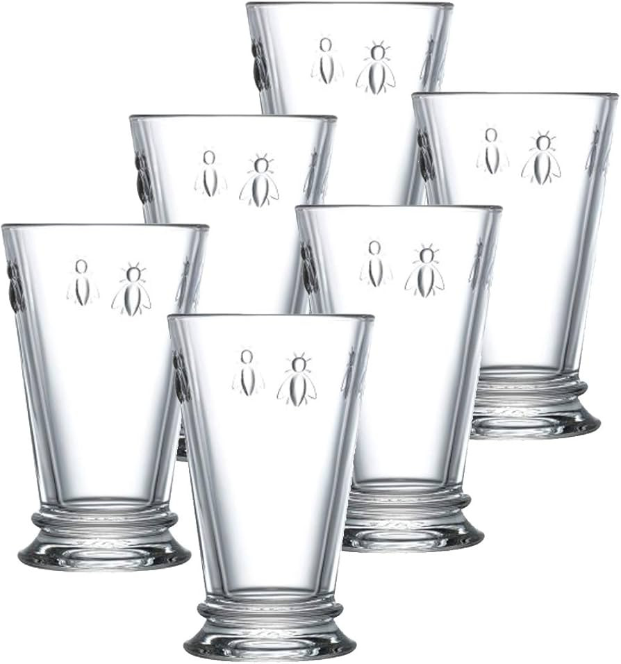 La Rochere Napoleon Bee Old Fashioned Tumbler Set of 6 – La Rochere Bee Glassware Sets – Fanc... | Amazon (US)