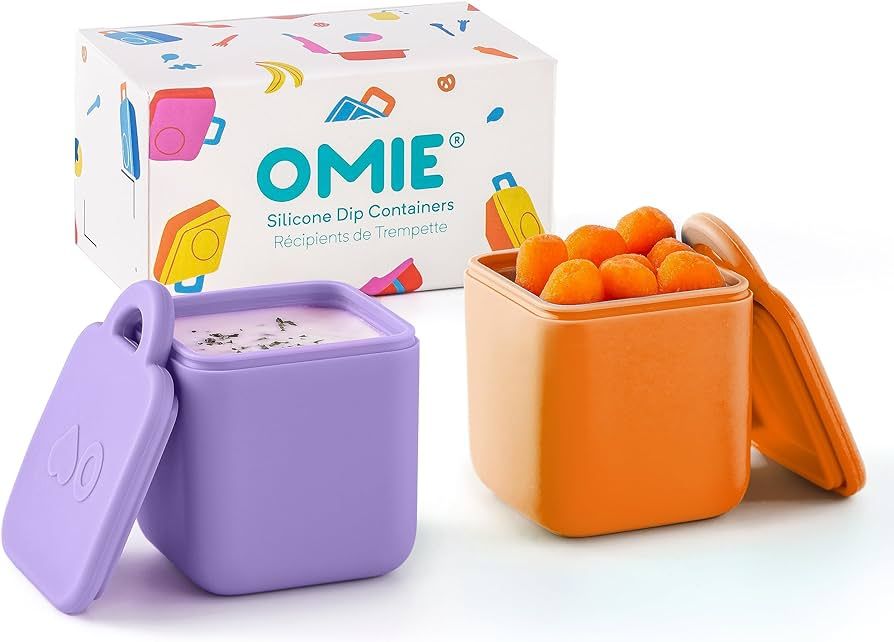 OmieBox (2 pack) Leakproof Dips Containers To Go, Salad Dressing Container, Condiment Container w... | Amazon (US)