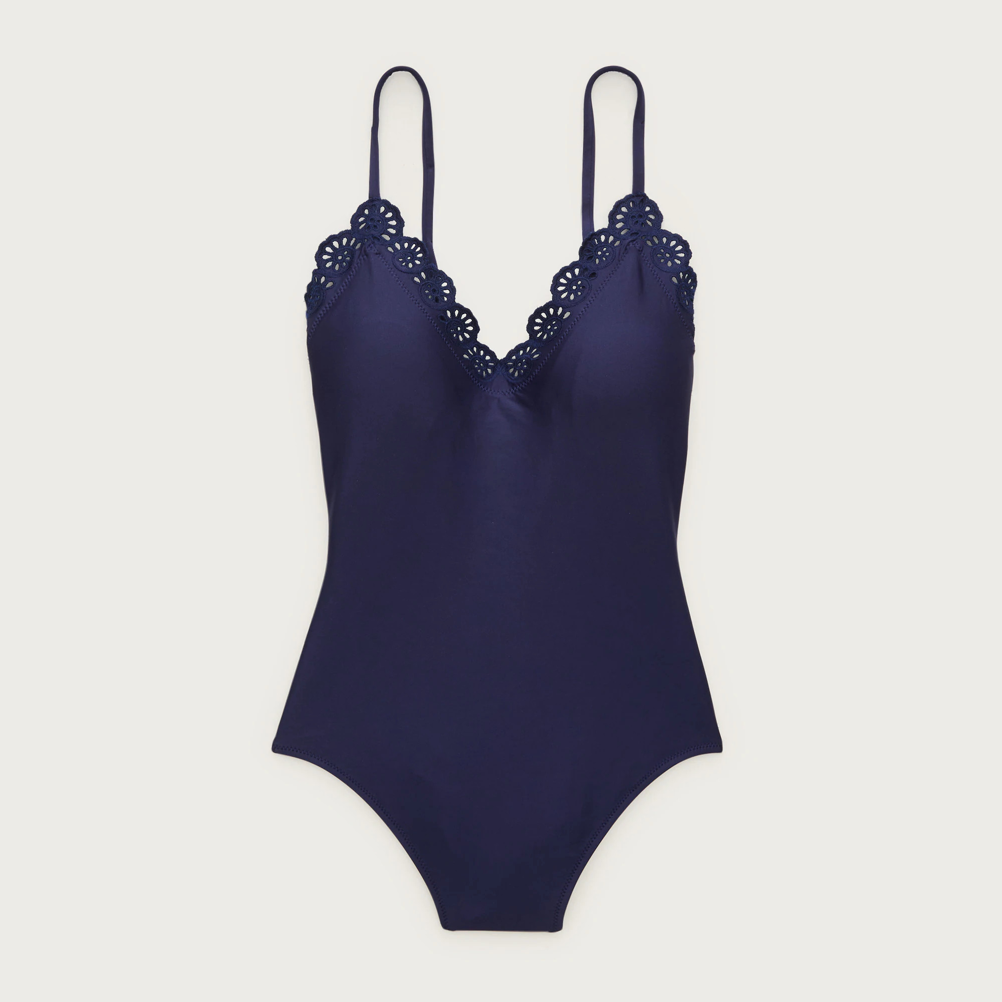 Eyelet Lana one-piece in Classic Sculpt™ | J. Crew US