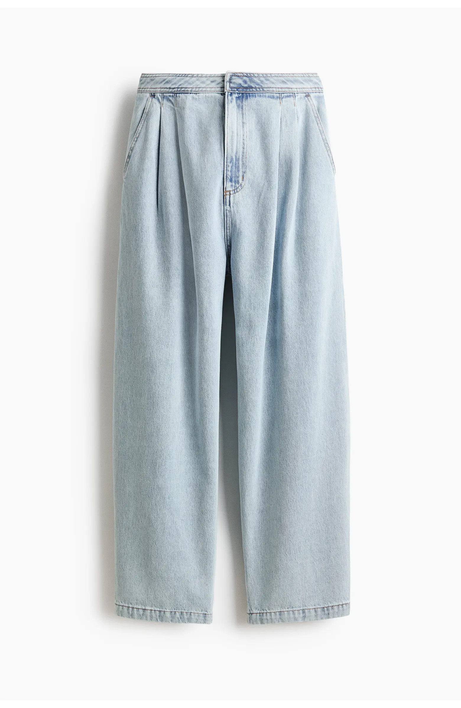 H&M Barrel High Waist Ankle Jeans | Nordstrom | Nordstrom