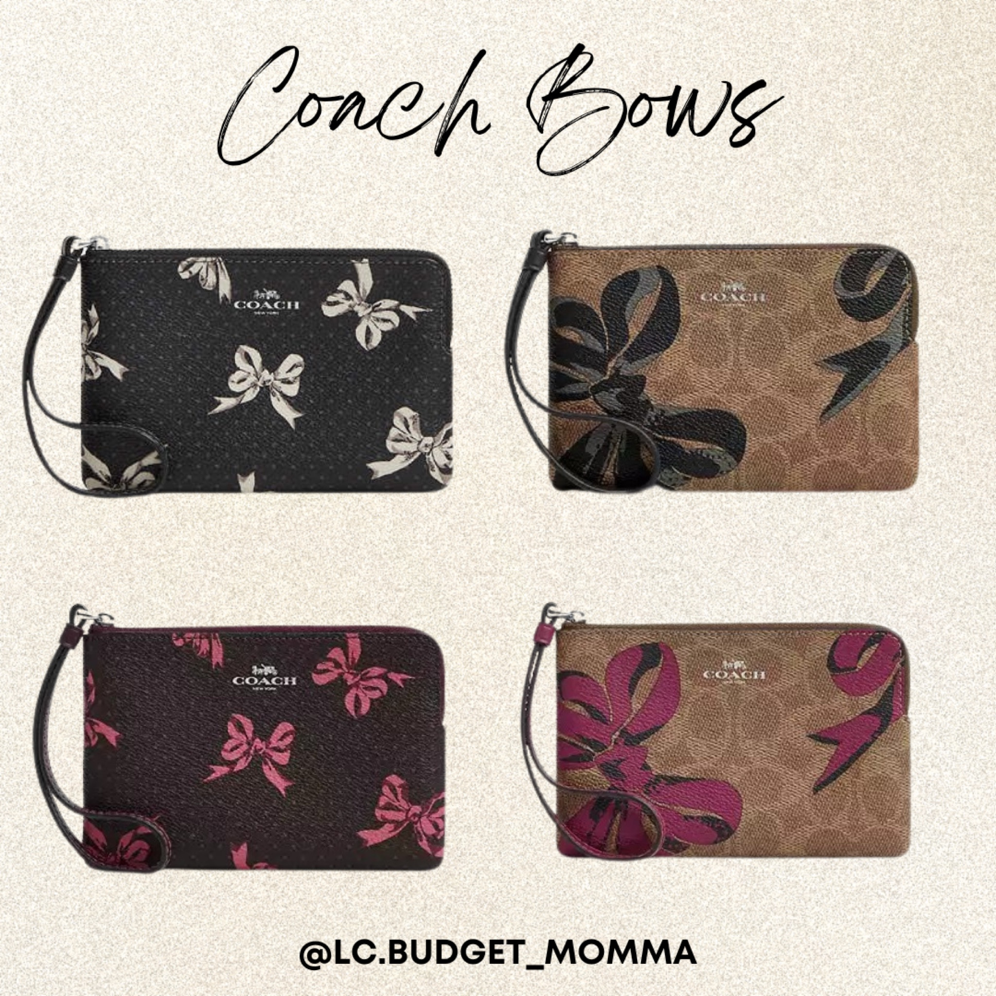 #coach #bows #pouch #wallet #sale

#LTKItBag #LTKStyleTip #LTKSaleAlert
