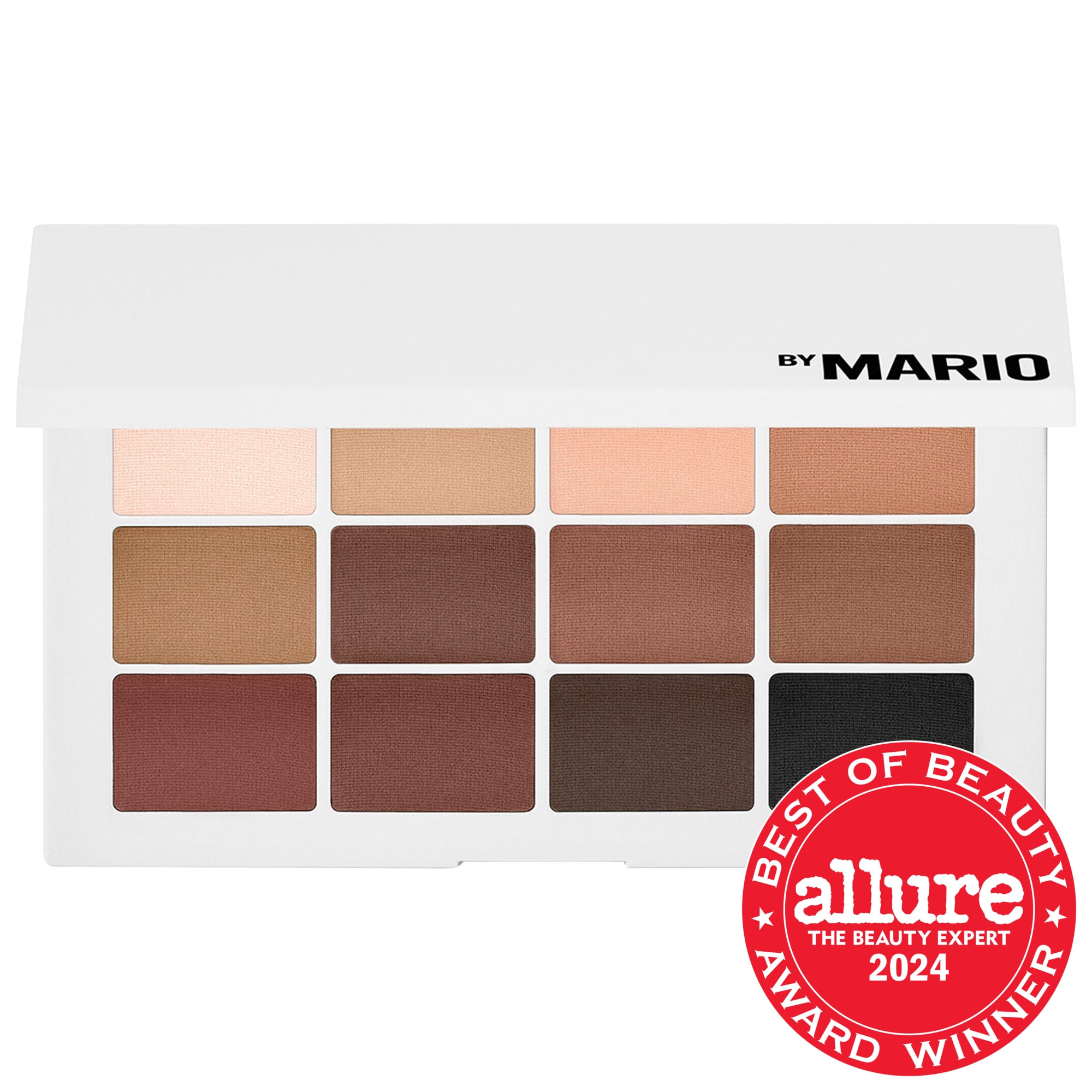 MAKEUP BY MARIO Palette de fards à paupières Master Mattes: The Original 12 x .03 oz/12 x 1 g | Sephora (US)