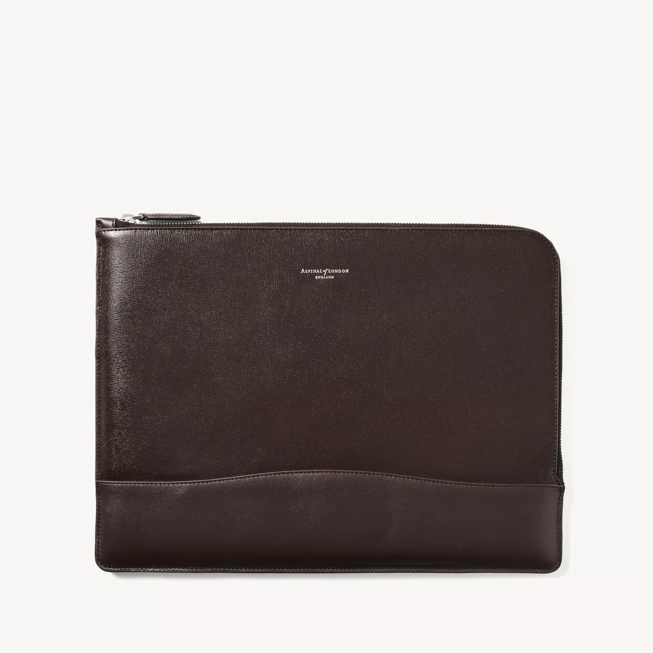 City Laptop Leather Folio Case

        
            
            Dark Brown Saffiano | Aspinal of London US
