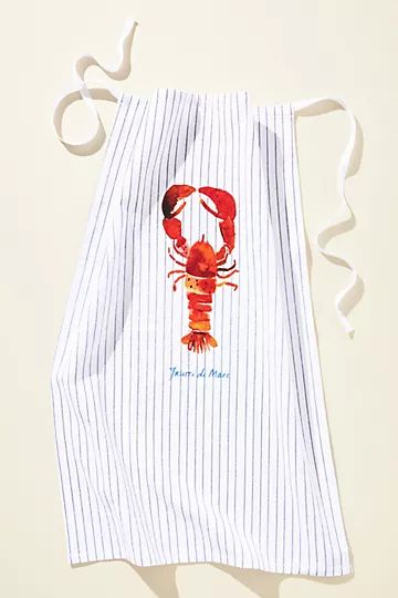 August Wren Lobster Bake Bib | Anthropologie (US)
