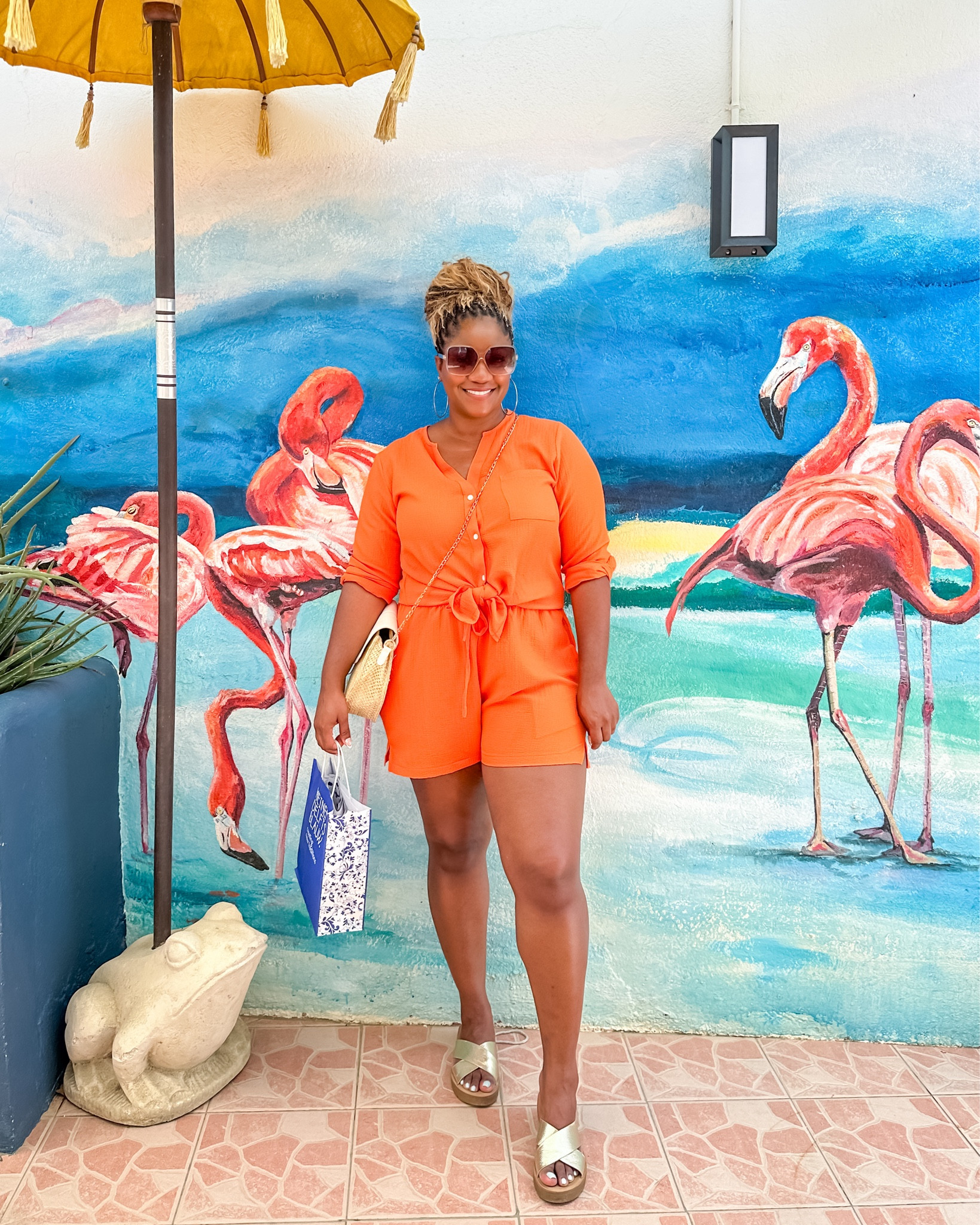 Love the versatility of this set! 🧡 I wore either the shorts or top with other pieces on this trip as well. It’s TTS - wearing a L and comes in other colors too! #FoundItOnAmazon

#LTKSeasonal #LTKTravel #LTKFindsUnder50