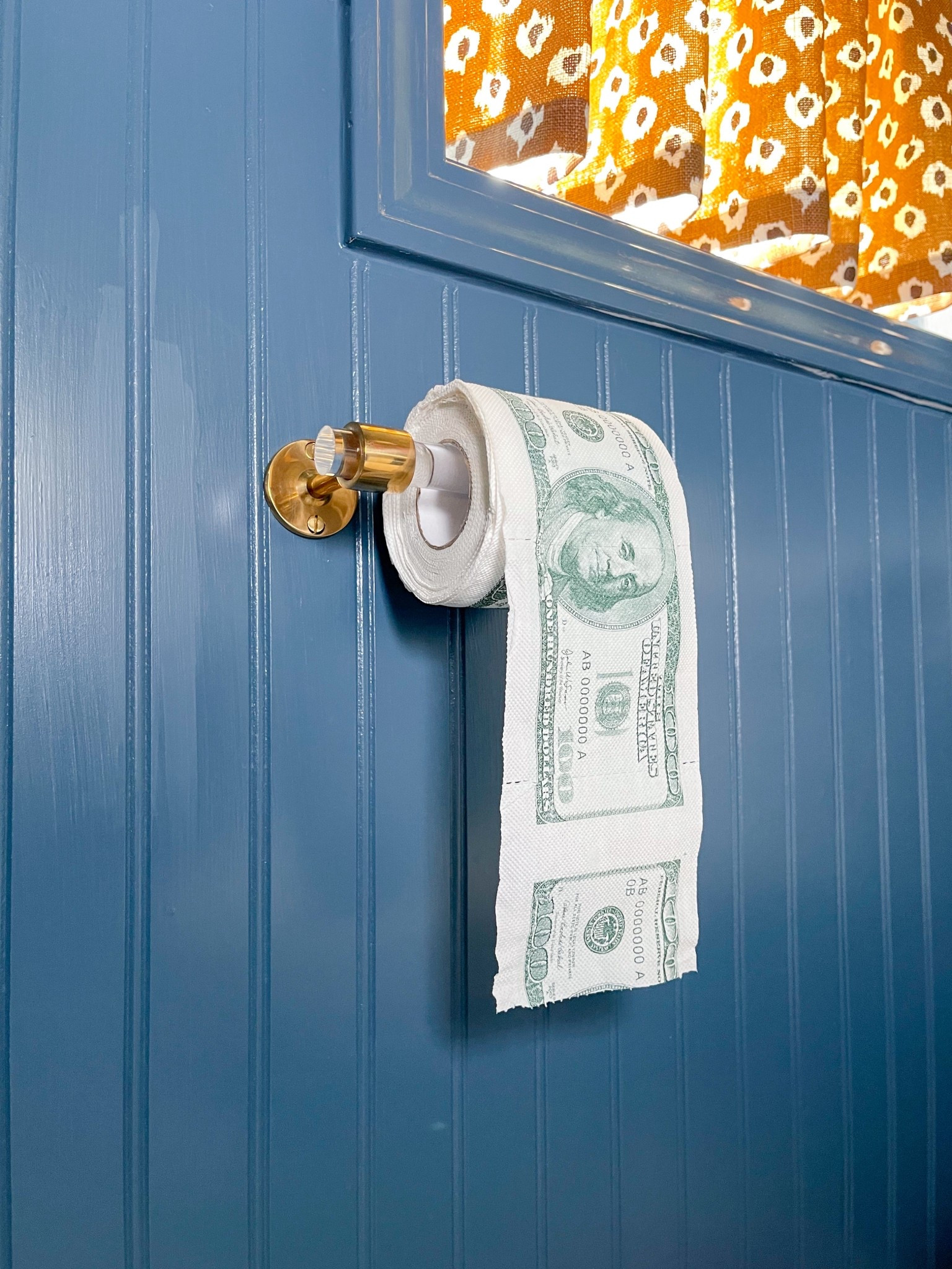 Toilet Paper Holder - Powder Room (Brass and Lucite)

#LTKHome