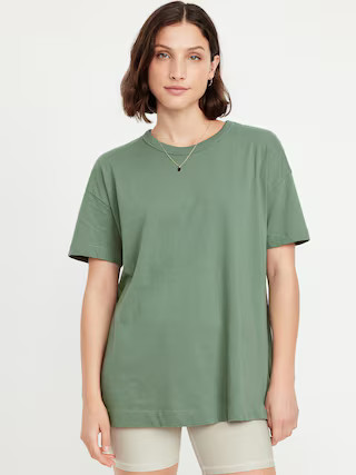 Oversized EveryWear Tunic T-Shirt | Old Navy | Old Navy (US)