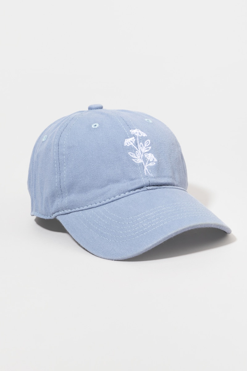 Joan Floral Embroidered Baseball Hat | Francesca's