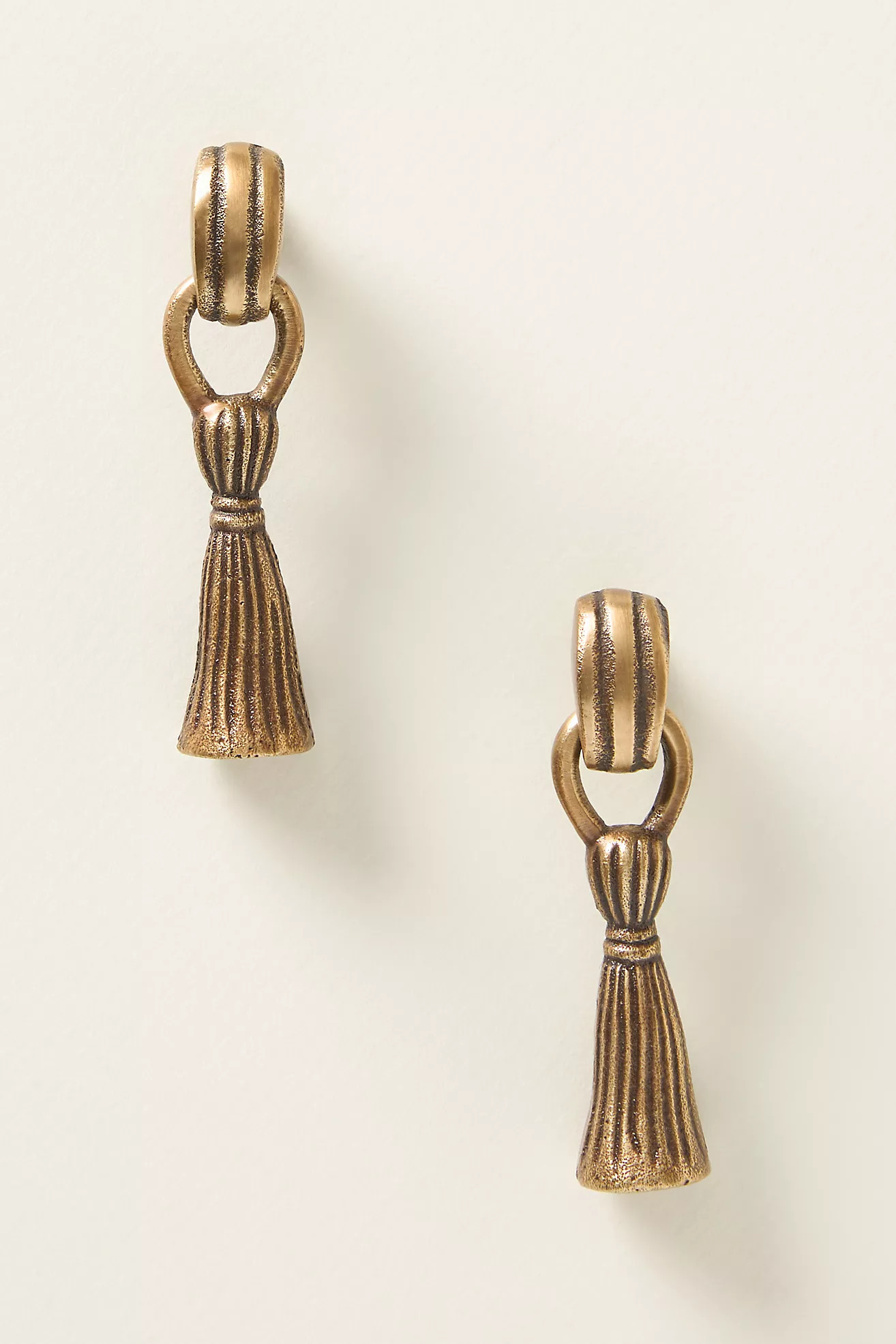 Lark Tassel Drop Pull Knobs, Set of 2 | Anthropologie (US)