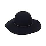 Wholesale Boutique Wool Floppy Hat Black | Amazon (US)