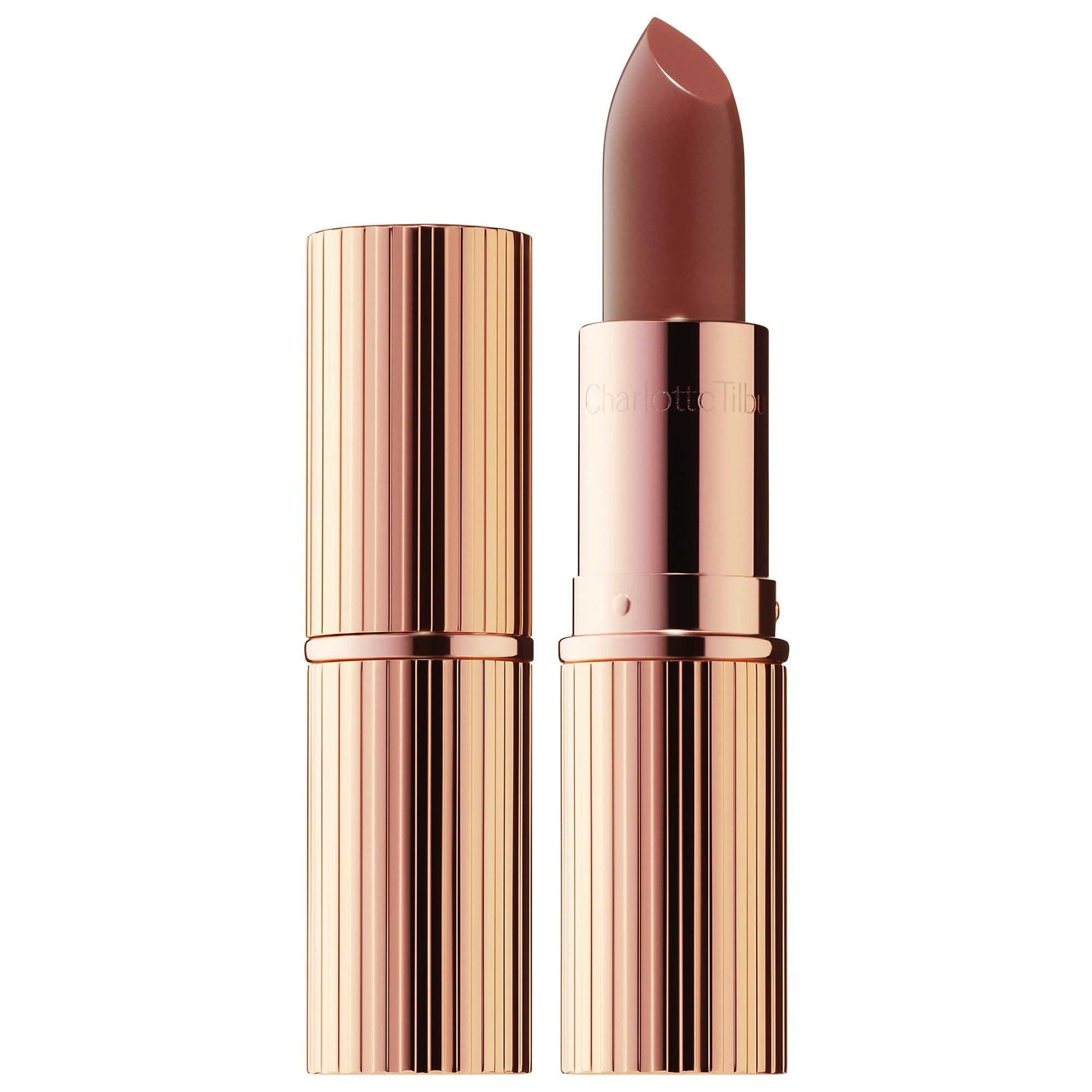 Charlotte Tilbury K. I.S. S.I. N.G Satin Shine Lipstick Pillow Talk Deep 0.12 oz | Sephora (US)