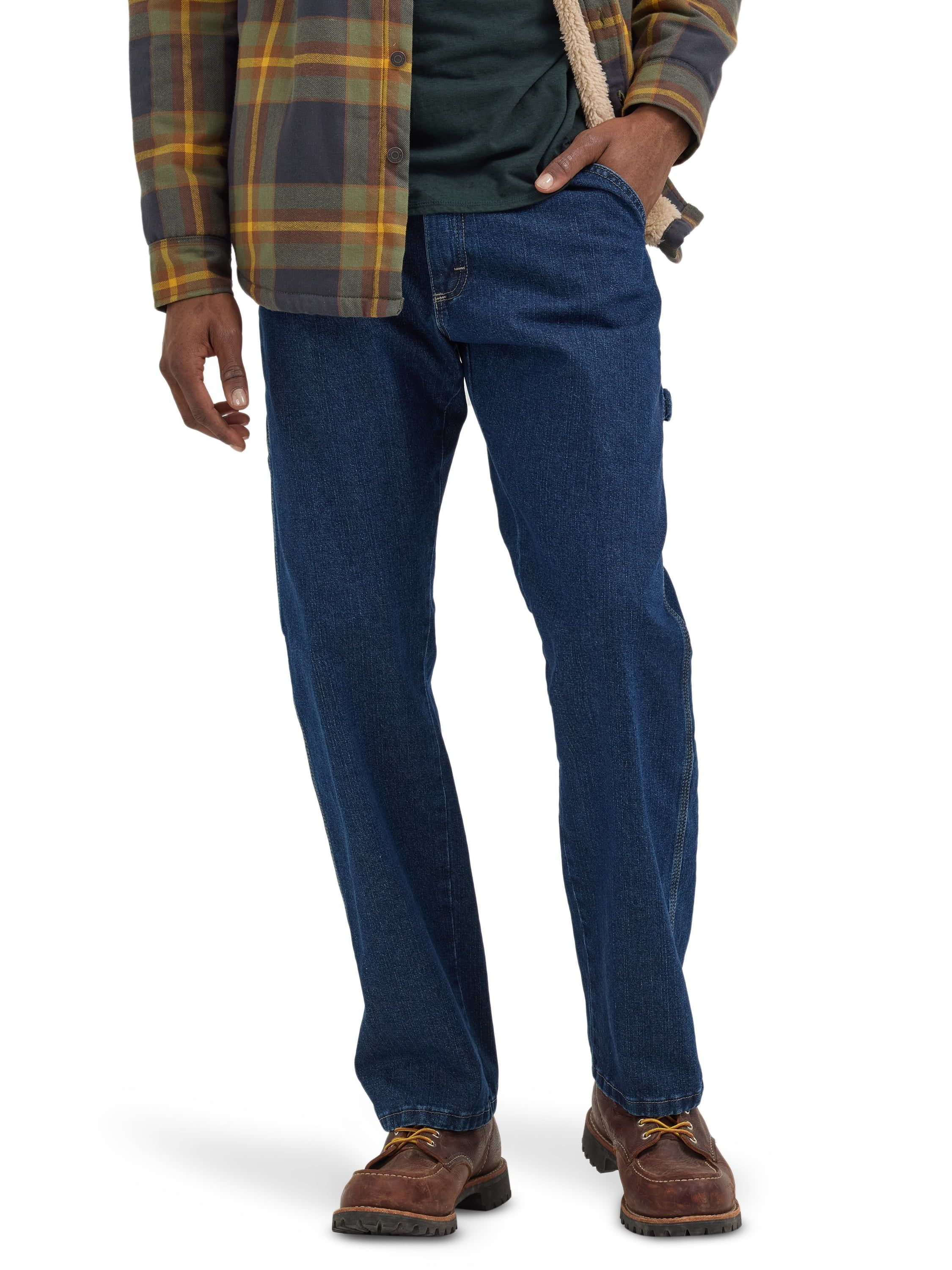 Wrangler Men's Carpenter Jean with Flex | Walmart (US)