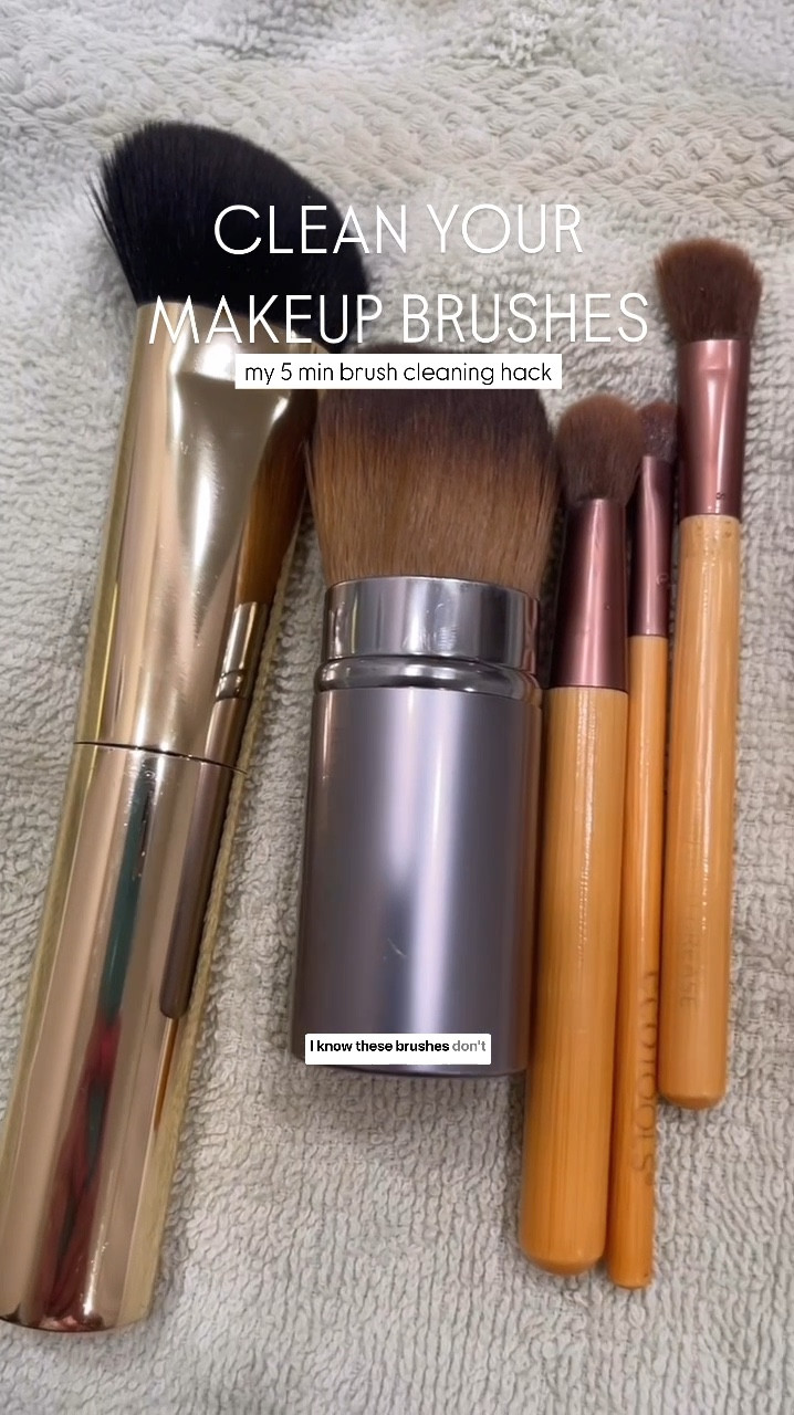 Clean your makeup brushes in 5 mins ✨
This magical electric brush cleaner is under $20 and will change your life. One of my FAVORITE finds. Also linking my affordable brush cleaner.

No more wasting brush cleaner and cleaning one by one. This does ALL the work for you.


Makeup tools. Brush cleaning. Makeup brush cleaning. Makeup brushes. Cleaning hacks. Cleaning routine. Beauty finds. Beauty tools. Favorite purchases.

#LTKVideo #LTKFindsUnder50 #LTKBeauty