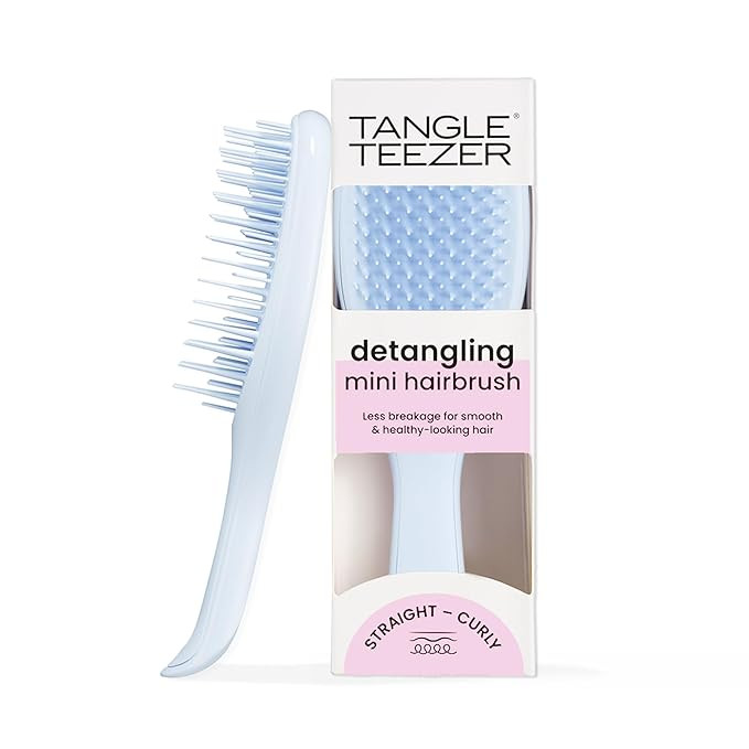 Tangle Teezer Ultimate Detangler Hairbrush, Eliminates Knots & Reduces Breakage, Mini Hair Brush ... | Amazon (US)