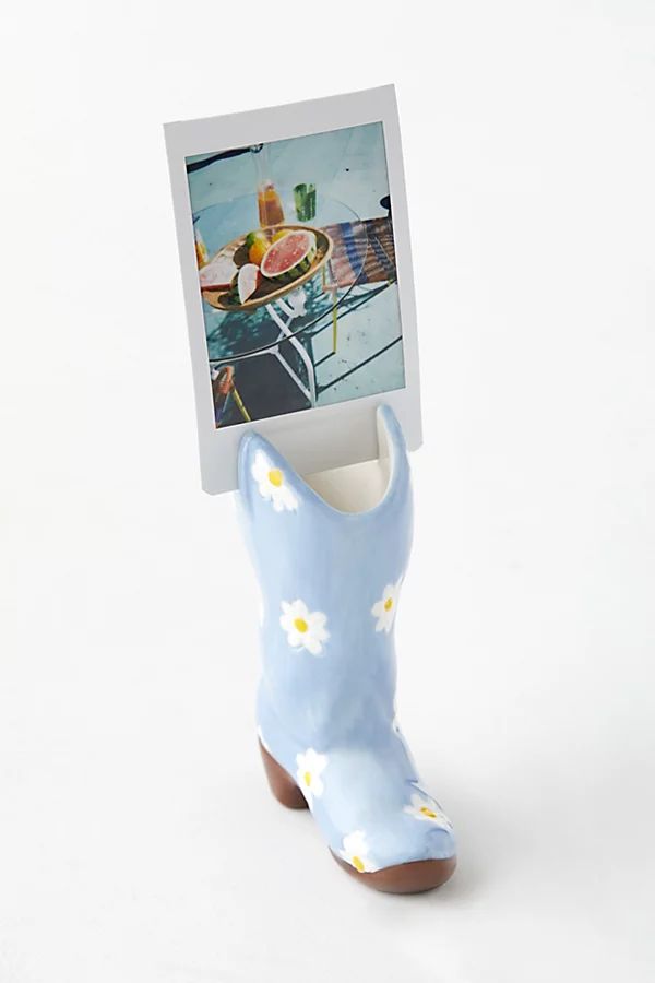 Cowboy Boot Photo Stand | Urban Outfitters (US and RoW)