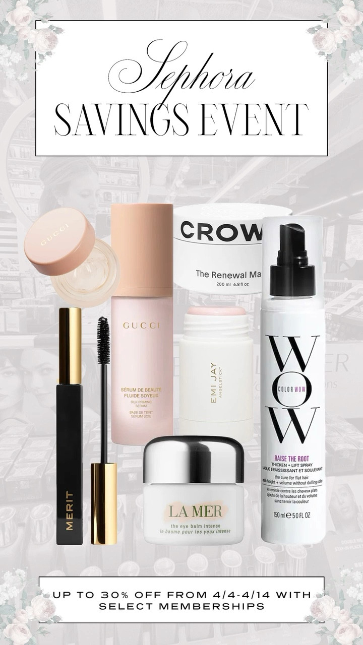 Sephora Savings Event starts today! Here are some of my favorites included in the event🤍