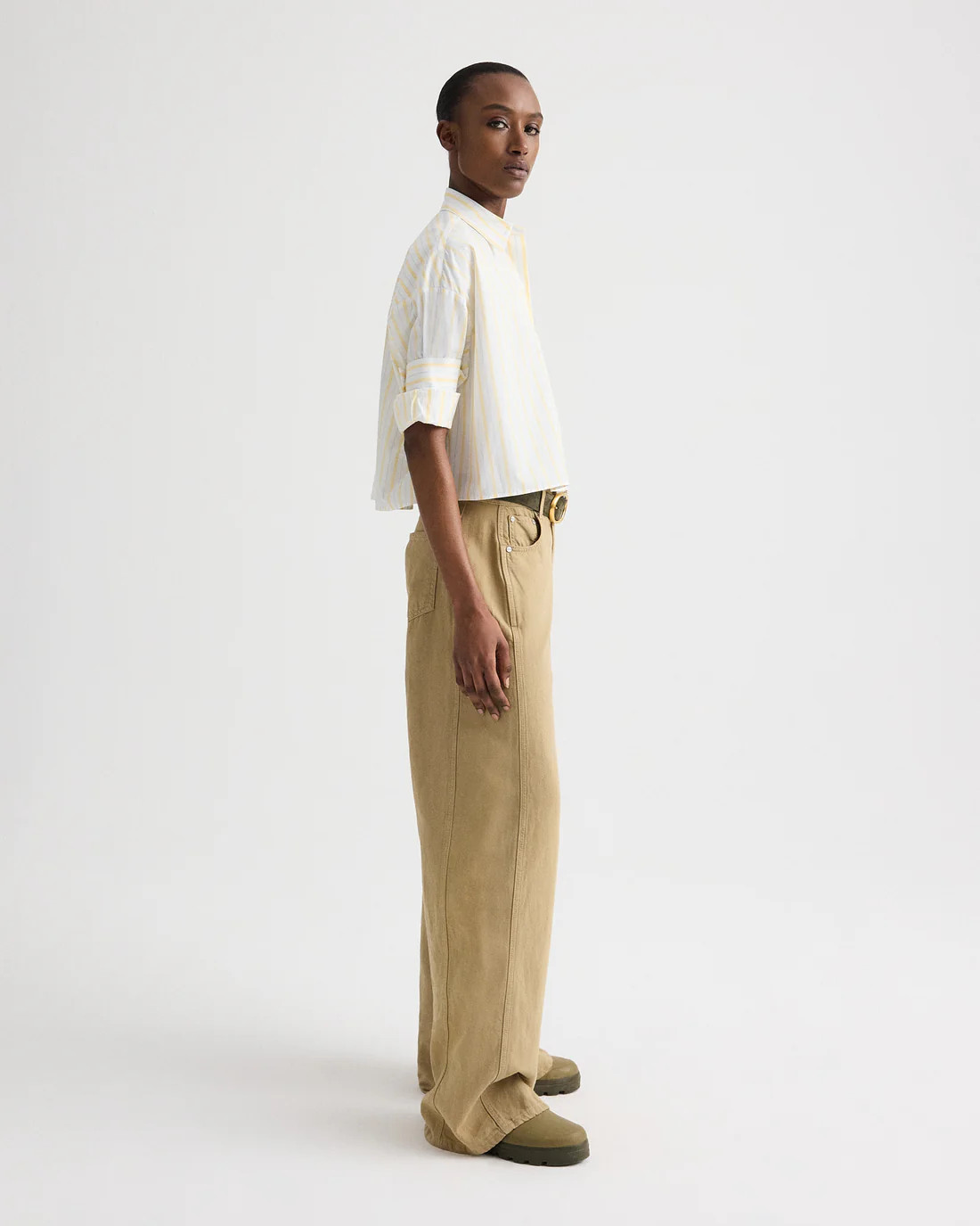 Next Ex Shirt in Yarn Dyed Cotton Stripe | TWP